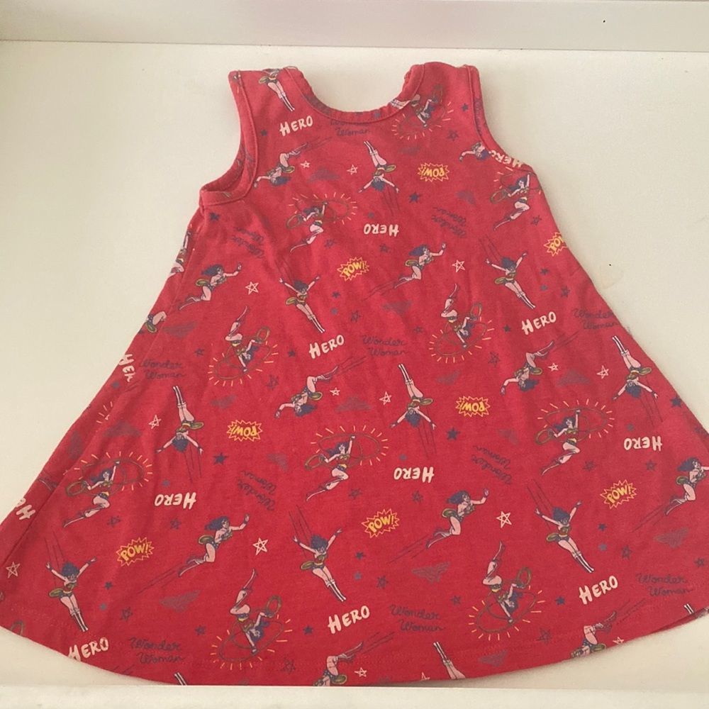 DC Comics Baby Girl Dress Wonder Woman Graphics 18 months